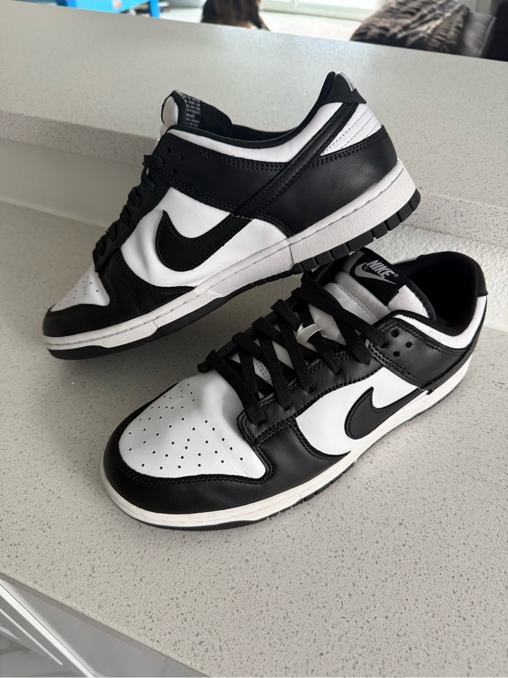 Nike Dunk Low Black White Panda Mens Size 11 - Picture 2 of 10